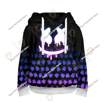 2-14Y Fortnite-sweatshirt voor kinderen met print, hoodie-sweatshirts voor jongens en meisjes, modieus Harajuku-jack, kinderkleding, games-cosplaykostuum