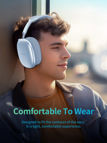 HOCO W35 Air Over-ear Bluetooth Headphones Wireless Sports headset Suport TF card AUX mode Stereo Smart Gaming Student Earphones