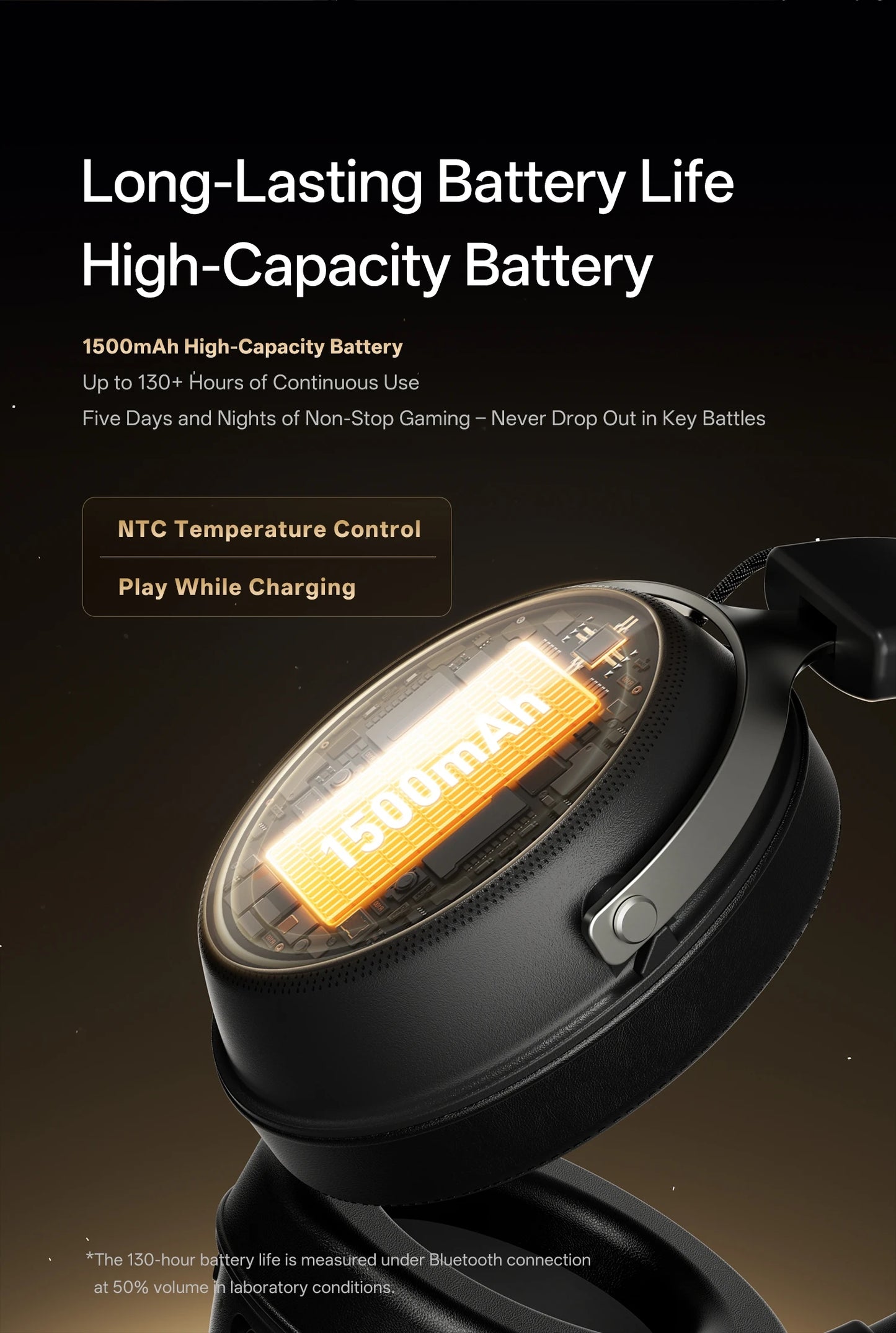 ATK Neptune N9 eSports Gaming Wireless Headset Four Modes Head Mounted Noise Cancelling Microphone Low Latency Gaming Headphones