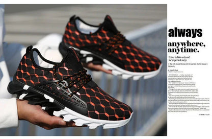 Men's Sports Shoes Breathable Casual Walking Tennis Sports Shoes
