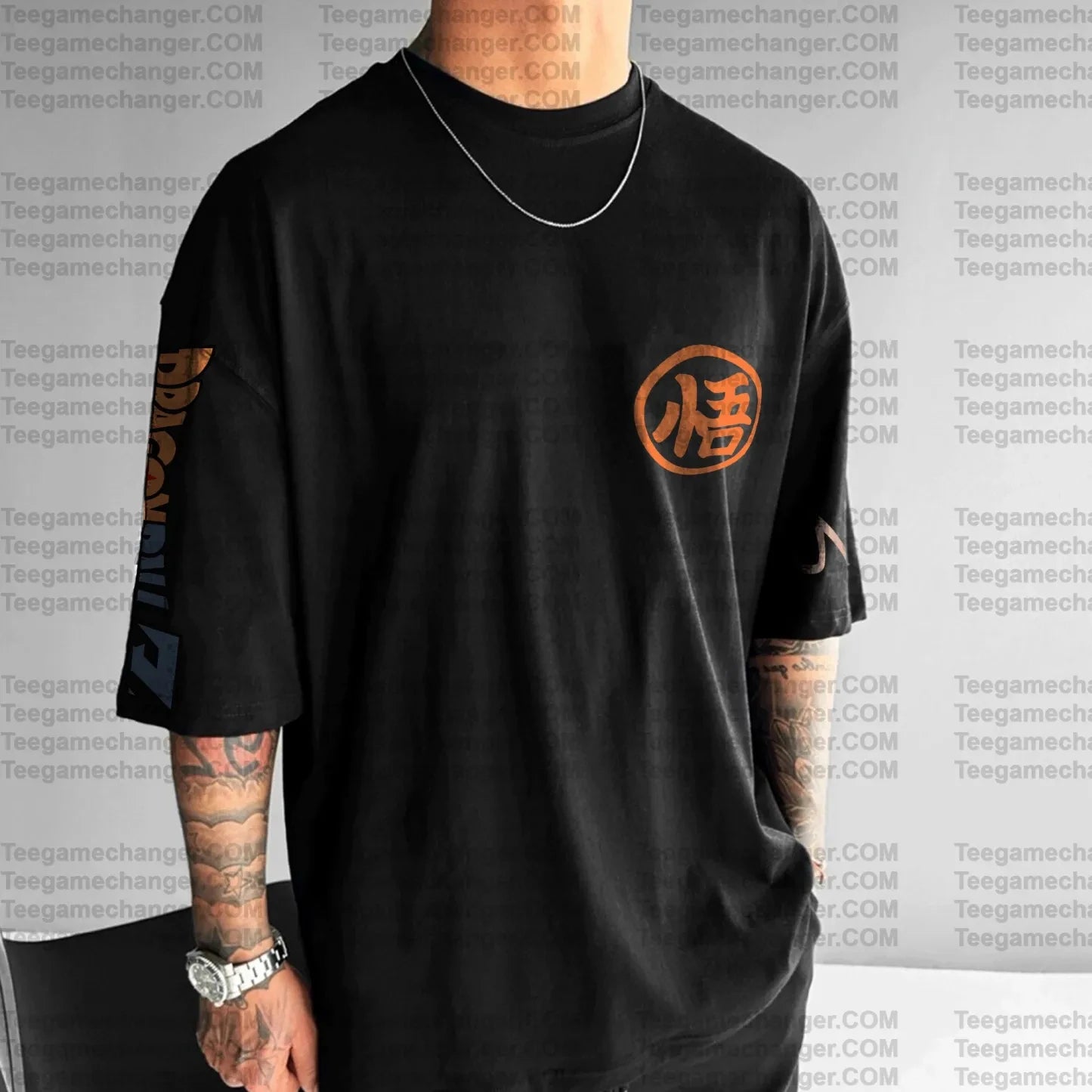 Camiseta de verano 2025 Son Goku Dragon Ball Anime para hombre, estilo Harajuku oversize retro urbano, tops unisex informales holgados de manga corta para mujer