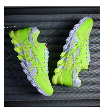 Nuove scarpe da running da uomo e da donna, sneakers casual traspiranti, antiscivolo e ammortizzate, comode per sport all’aperto e camminata, taglie 36-48