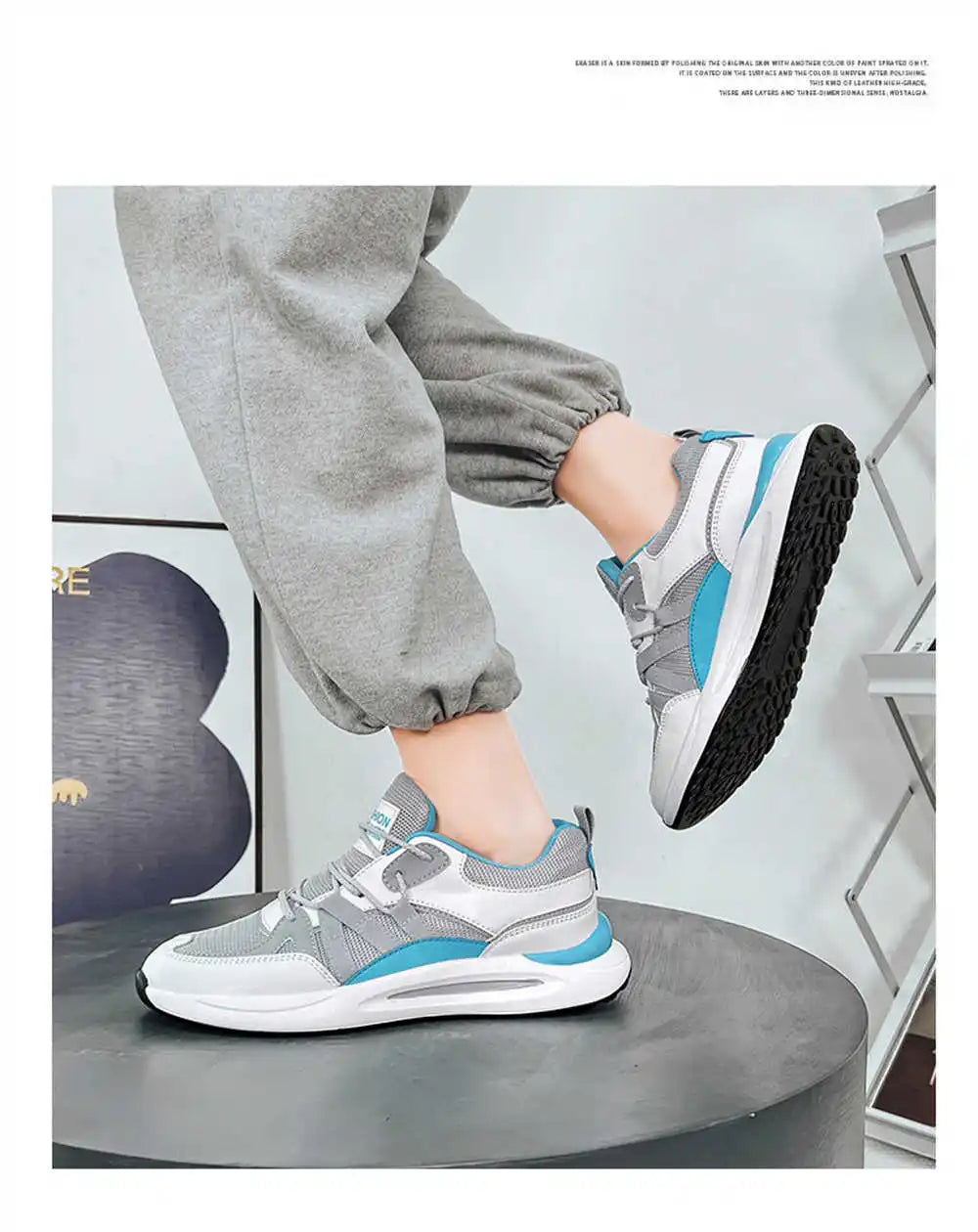 Large Dimensions Blue Tenni For Men Walking Sneakers Health Shoes Sport Shose Tenisky Best-selling Ternis Sneacker