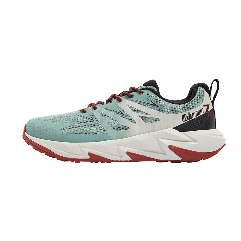 361 Degrees Yushan 2.0 Men Running Shoes New Leather Hiking Cushioning Light Breathable Outdoor Jogging Male Sneakers 672512234