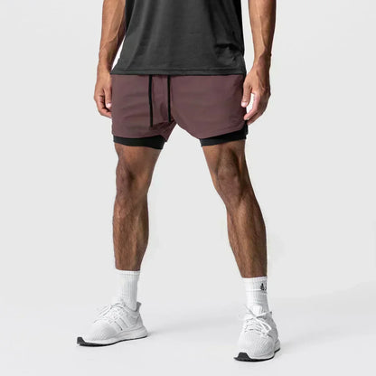 2025 Dragon Ball Majin Buu Anime Men Shorts Streetwear Summer Workout Pants Sportswear Fitness Double-layer Quick Dry Beach Pant