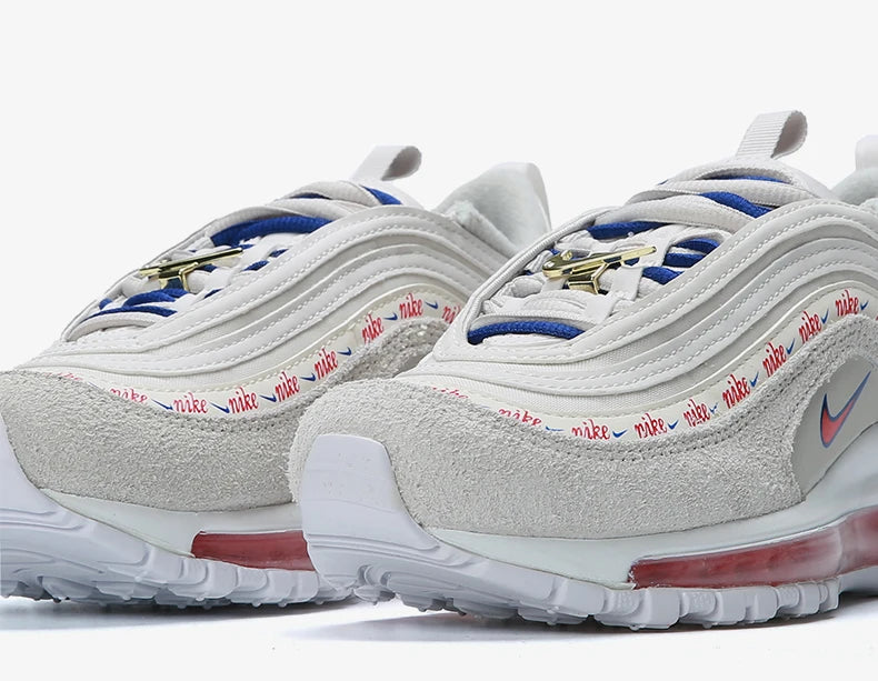 Nike Original AIR MAX 97 Damen-Low-Top-Sportschuhe mit Air-Dämpfung DC4013-001