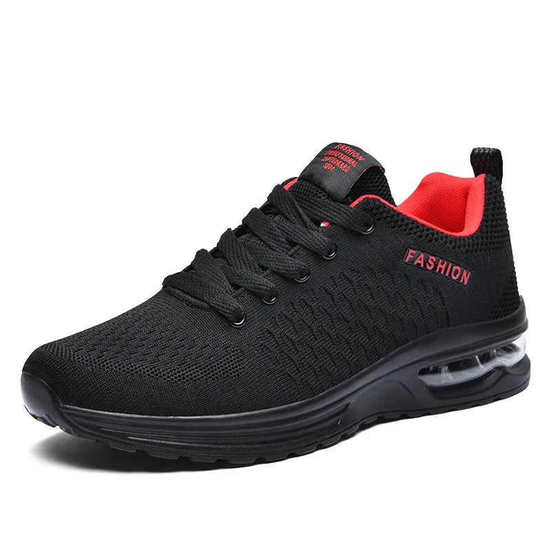 Men's Running Shoes Outdoor Sports Casual Mesh Tennis Shoes, Lace-Up Lightweight Gym Jogging Shoes for Men, 2025 New Male Sneakers