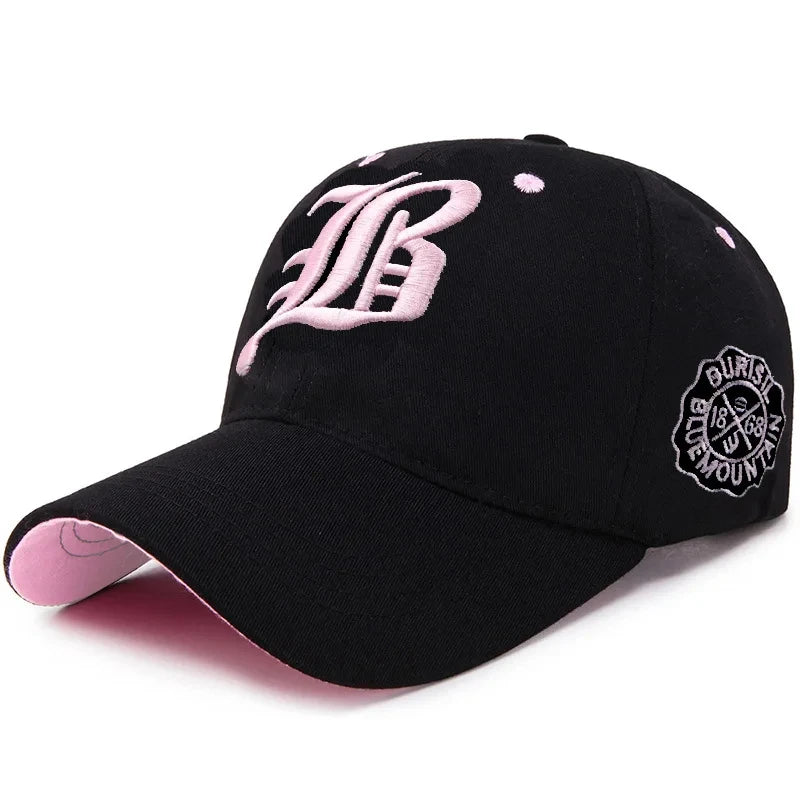 Herre- og dame-baseballkasket, sommerhat i bomuld, broderet, snapback, hiphop-kasket, sportshat til voksne, solhat, afslappet gorra, herre-visir, dad hat