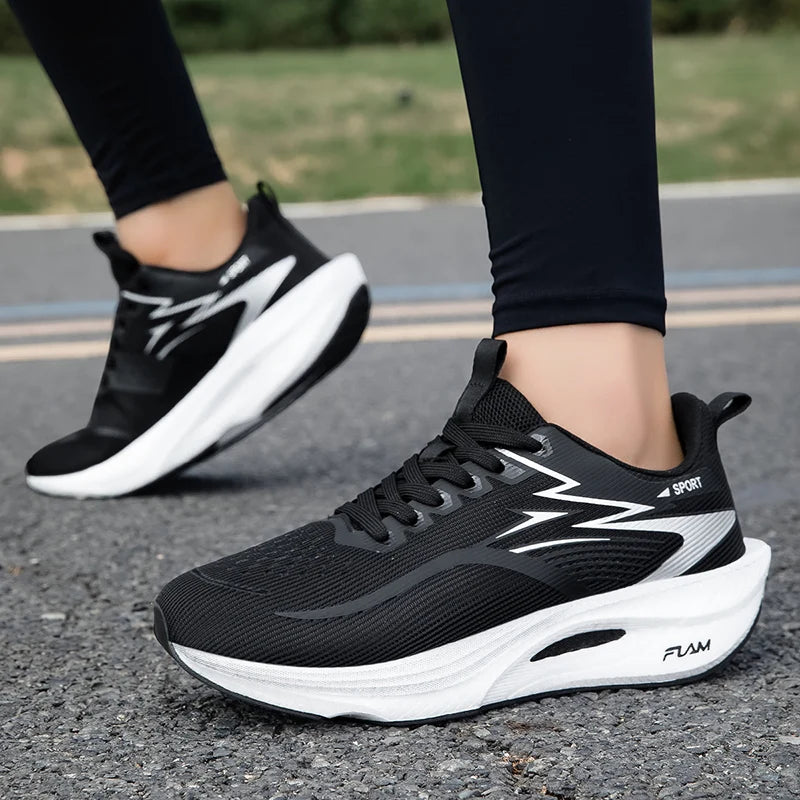 NEW Men Sports Running Shoes Off Marathon Breathable Light Comfortable Athletic Sneakers Jogging Basketball Tenis Air Cushion