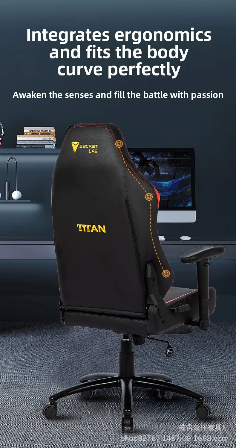 Secret Lab Gaming Chair Pro Ergonomic Elevating Desk Computer Chair Ideal for Esports Hotels Comfy Gaming Chair Gaming Chair