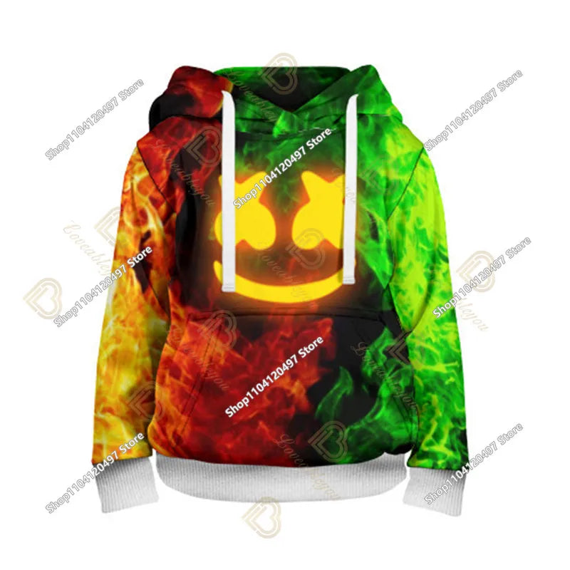 2-14Y Fortnite-sweatshirt voor kinderen met print, hoodie-sweatshirts voor jongens en meisjes, modieus Harajuku-jack, kinderkleding, games-cosplaykostuum