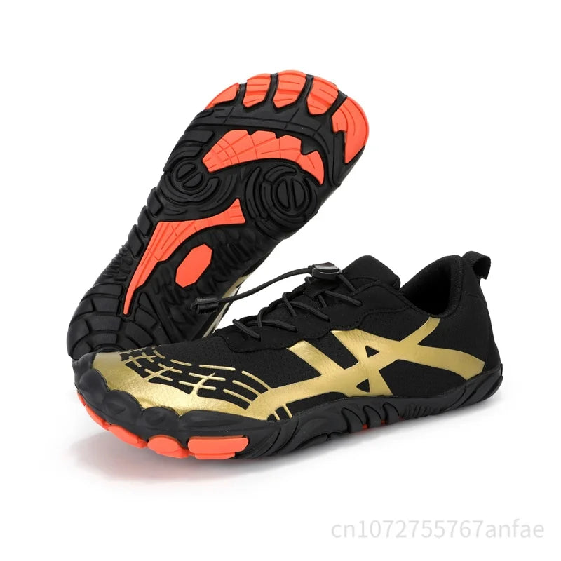 Couple Outdoor Sports Aqua Shoes, Barefoot Shoes, Quick-Dry Beach Swimming Fitness Wading Hiking Cycling Water Sneakers Shoes
