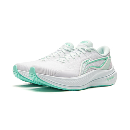 Li-Ning Women's YUEYING 5 Optimized Cushion Running Shoes with Wide Toe Box TEMPO BOUNSE Reflective LiNing Sneaker ARHW004
