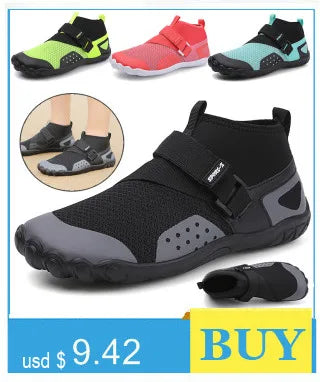 Men Women Water Shoes Aqua Shoes Drainage Beach Sports Swim Sandals Quick Dry Boating Barefoot Diving Fishing Surfing Sneakers
