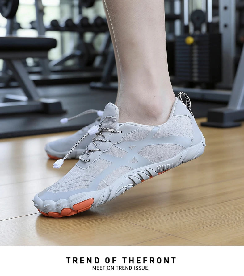 Couple Outdoor Sports Aqua Shoes, Barefoot Shoes, Quick-Dry Beach Swimming Fitness Wading Hiking Cycling Water Sneakers Shoes