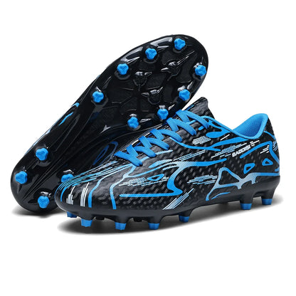 New Men Football Boots TF Sport Training Soccer Shoes Soft Ultralight Breathable Professional Sneakers Unisex Grass Cleats Match