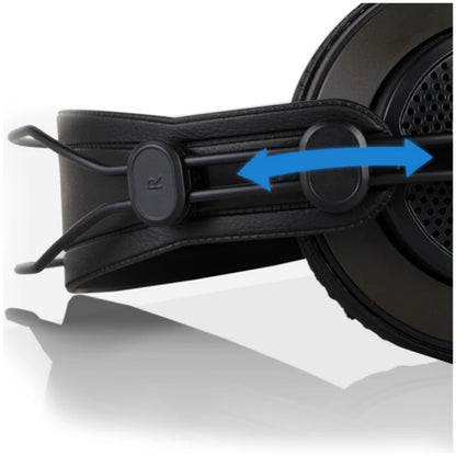 Samson SR850 Professional Studio Reference Headphones – Semi Open Back HiFi Monitoring Headphones for Studio Recording, Audio Mixing, Music Production & Critical Listening