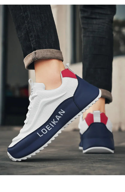 Men's Walking Running Shoes, Casual Lightweight Tennis Shoes, Sports Sneakers, Breathable New Fashion Sneakers Plus Size 47