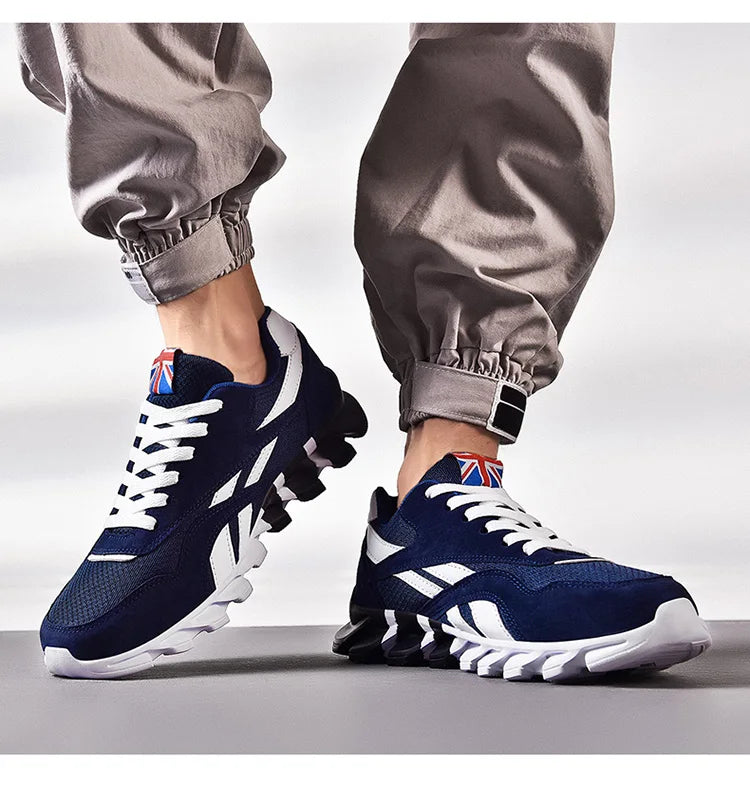 Nuove scarpe da running da uomo e da donna, sneakers casual traspiranti, antiscivolo e ammortizzate, comode per sport all’aperto e camminata, taglie 36-48