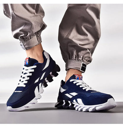 Nuove scarpe da running da uomo e da donna, sneakers casual traspiranti, antiscivolo e ammortizzate, comode per sport all’aperto e camminata, taglie 36-48