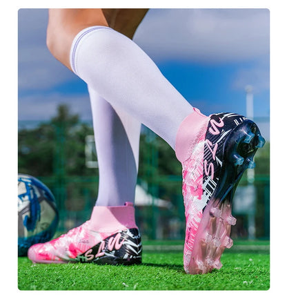 Professional Football Boots Men Soccer Shoes Society Football Cleats FG Ultralight Training Soccer Sneakers Outdoor Sports Shoes