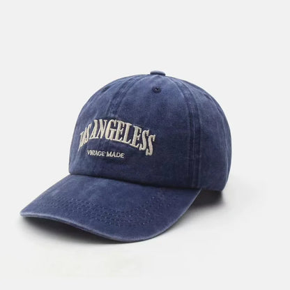 Washed cotton mesh breathable baseball cap made old light board caps men and women tide spring and summer hat women
