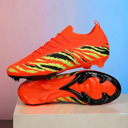 New Men Match Unisex Soccer Shoes Outdoor Adult Cleats Ultralight Football Boots Sport Non-Slip Comfortable Grass High-quality