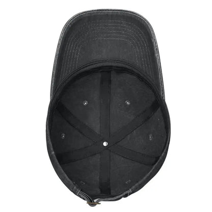 Cappellini da baseball vintage da rally fuoristrada D-Dakares, stile unisex, effetto consumato, lavati, cappellini da sole da viaggio, morbidi e non strutturati