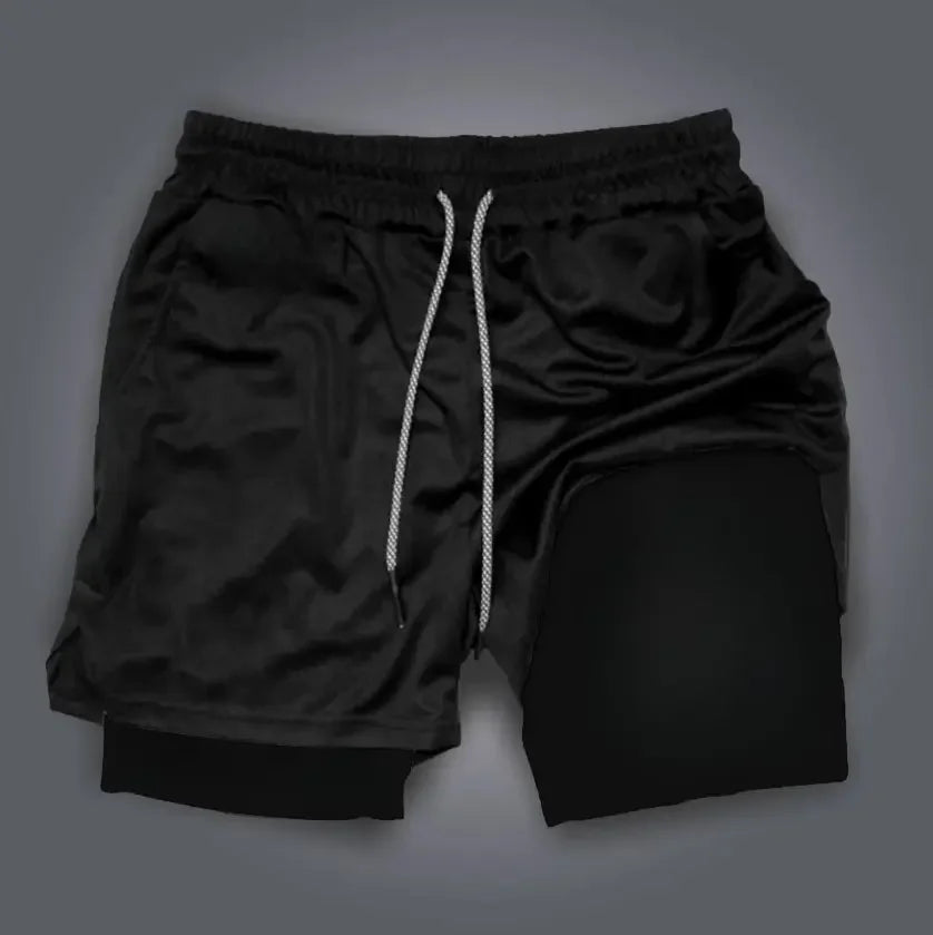 2025 Dragon Ball Majin Buu Anime Men Shorts Streetwear Summer Workout Pants Sportswear Fitness Double-layer Quick Dry Beach Pant