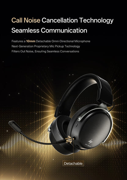 ATK Neptune N9 eSports Gaming Wireless Headset Four Modes Head Mounted Noise Cancelling Microphone Low Latency Gaming Headphones