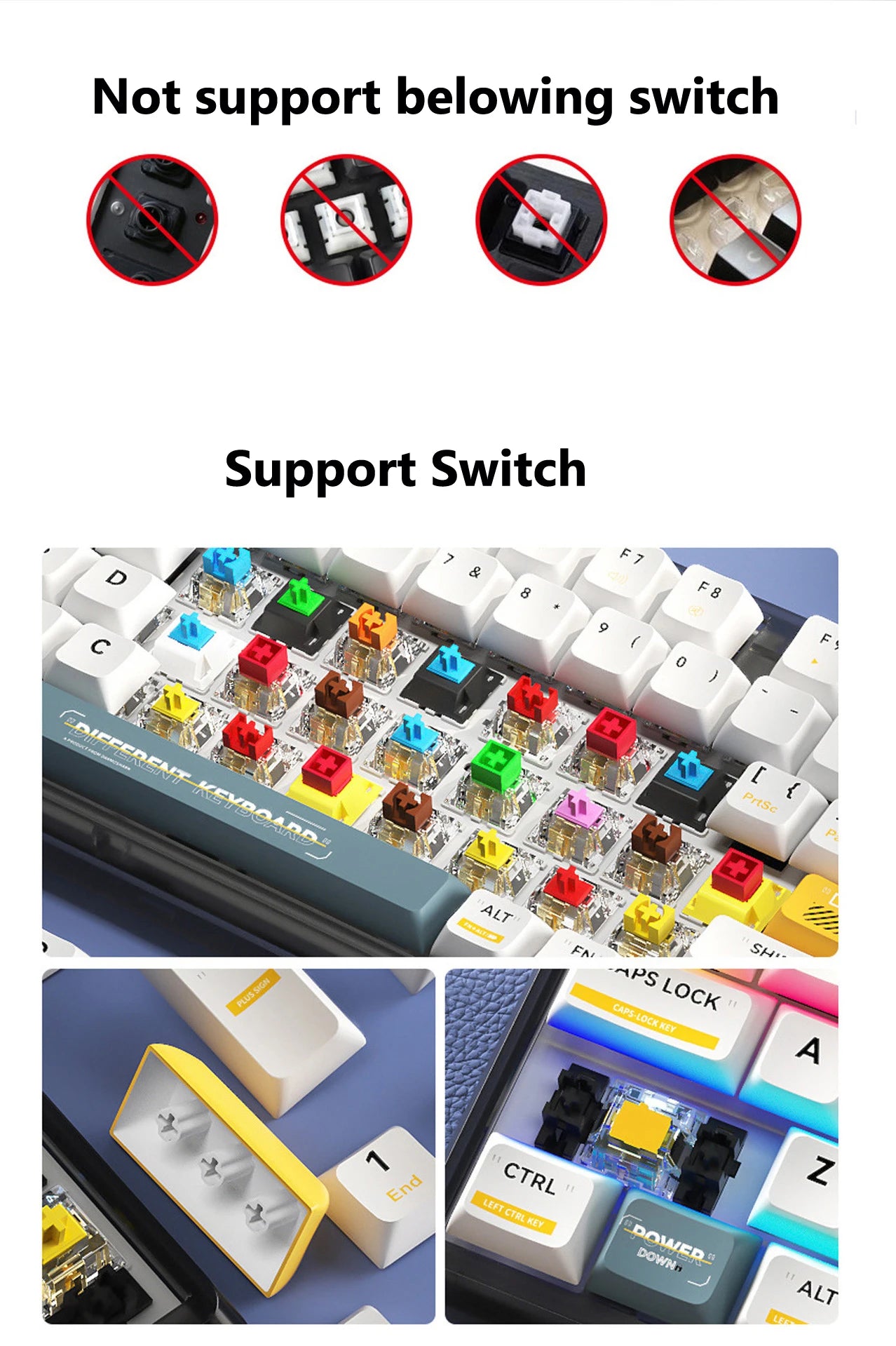 Topographic 4.0 Side Printed Keycaps ISO Enter Cherry Profile Double Shot PBT Keycaps For MX Switch Gamer Keyboard