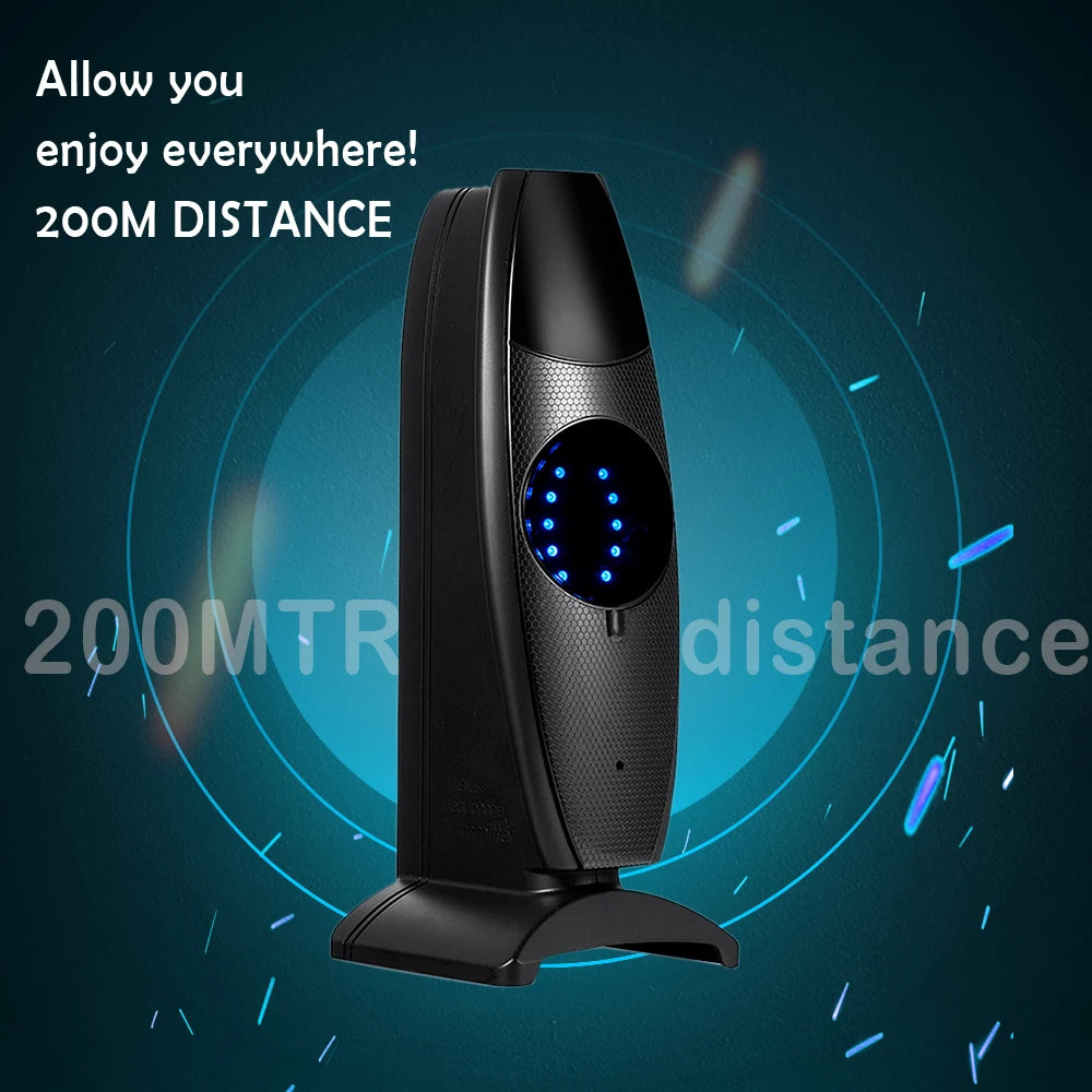 Silent Disco Wireless Headphones with LED Rechargeable Battery RF System for Silent Parties, Clubs, Meetings, Concerts