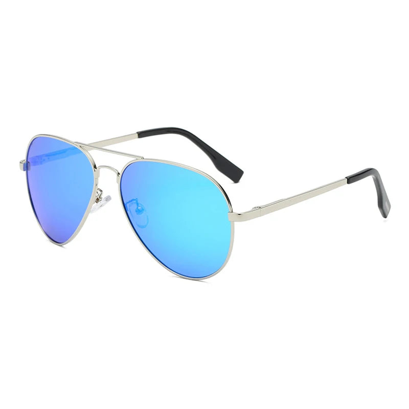 Classic Big Pilot Polarized Sunglasses Men Luxury Metal Black Aviation Sun Glasses Male Fashion Driving Vacation Shades UV400