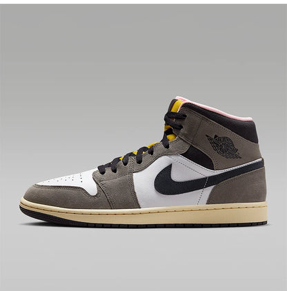 Scarpe sportive da uomo Nike genuine JORDAN mid-top, classiche, leggere e ammortizzate, HQ2011-100