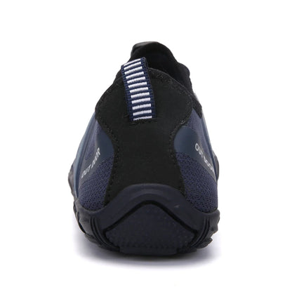 Men's Minimalist Running Cross Training Shoes Barefoot Shoes Big Toe Box Five Finger Shoes Saguaro Barefoot Pit Viper Paracord