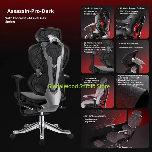 Manicurist Chairs Gaming Portable Chair Office Cheap Gamer Chair on Wheels Chaise Bureau De Travail Armchair Furniture SIDIZ