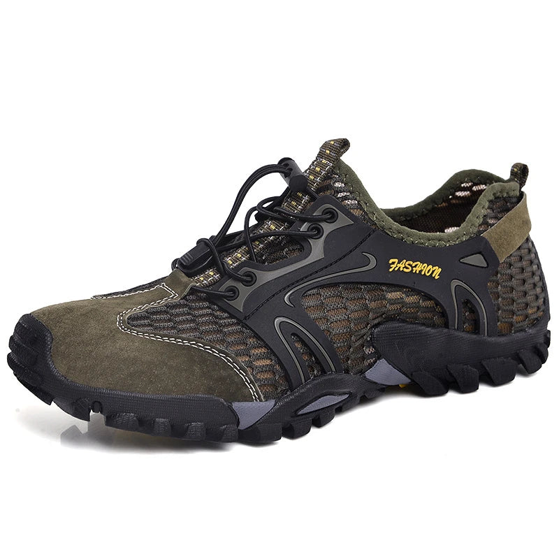 Breathable Outdoor Hiking Shoes Sports Wading Shoes Fishing Men's Shoes Summer Casual Sandals Comfortable and Breathable