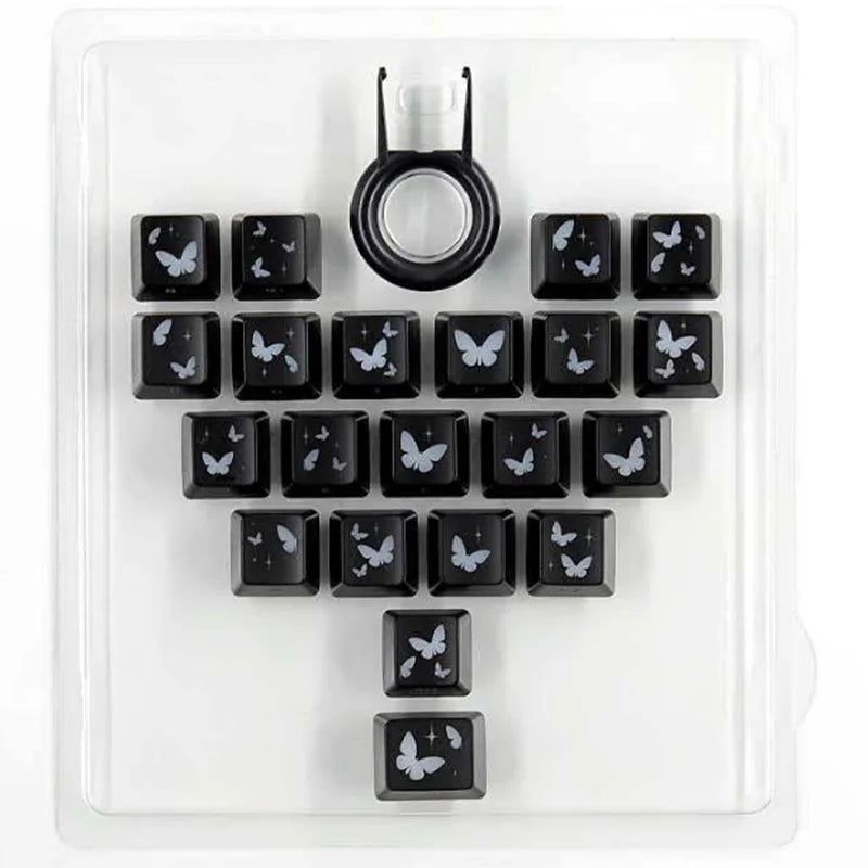 AULA WIN60 HE Magnetic Keyboard 21 Keys Butterfly Keycaps Wired 8K Return RGB Hotswap Customized E-sports Gaming Keyboard