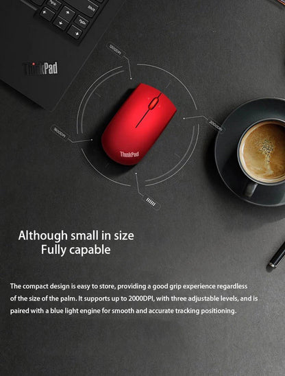 Mouse Lenovo ThinkPad Office Mouse 4Y50Z21427 Black Bluetooth + Wireless Dual-Mode Mouse