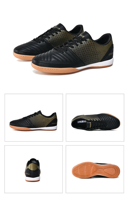 Indoor Soccer Cleats Men Professional Futsal Shoes Anti-Skid Men’s Football Boots Original Hard Court Chuteira Society Futebol