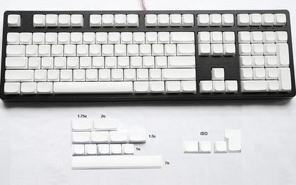 NPKC Blank XDA Keycaps Planck Preonic 61 75 87 108 Keyset Thick PBT Material for Cherry MX Mechanical Keyboard