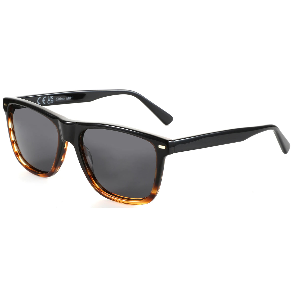 ZENOTTIC Trendy Polarized Sunglasses UV400 Protection Acetate Square Sun Glasses Classic Design Shade for Women Men