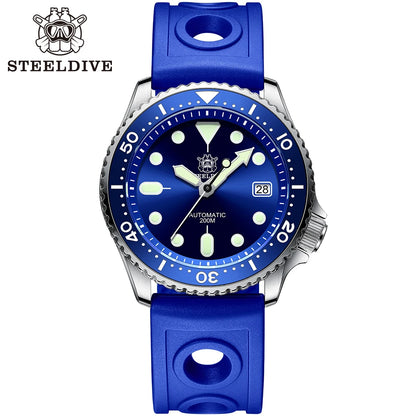 STEELDIVE SD1973 Men's Dive Watch NH35 Automatic Mechanical Men's Watch Luminous Ceramic Bezel Diver watch men watches Sapphire