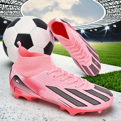New Men Football Boots Cleats Boys Ultralight Sport Soccer Shoes Adult Professional Non-Slip Comfortable Training Match Grass