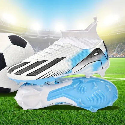 New Men's Football Boots Adult Soccer Field Shoes Teenager Sports Cleats Outdoor Grass Training Boots High-Quality Sneakers