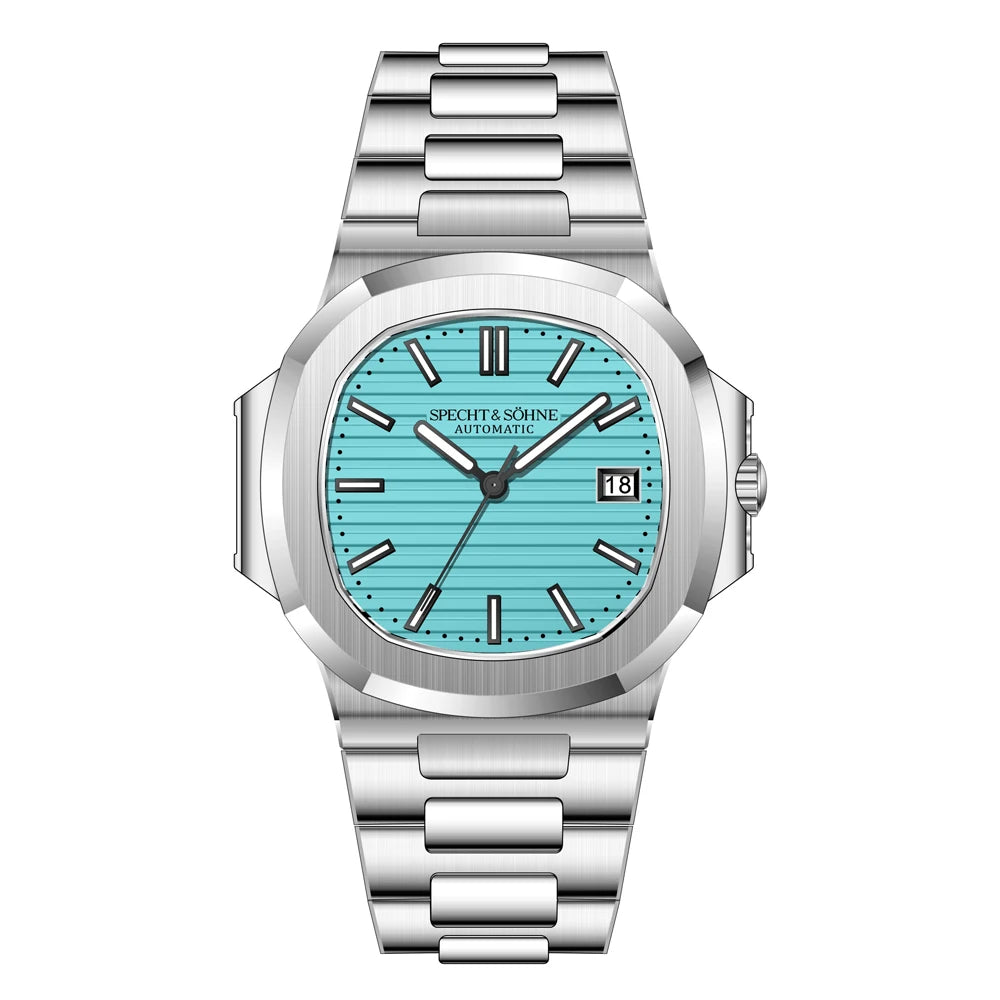 2025 Specht&Sohne New Hot Selling Men's Automatic Mechanical Watch Sapphire Crystal Stainless Steel Sports Watch Waterproof 50M