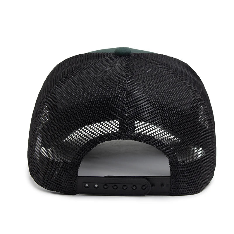 Casquette de baseball 7 panneaux d'été, casquettes en maille tendance hip-hop pour hommes, casquette de camionneur, visière, casquette à visière rigide, casquette snapback, pour femmes, unisexe, nouvelle marque tendance