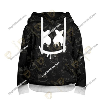 2-14Y Fortnite-sweatshirt voor kinderen met print, hoodie-sweatshirts voor jongens en meisjes, modieus Harajuku-jack, kinderkleding, games-cosplaykostuum