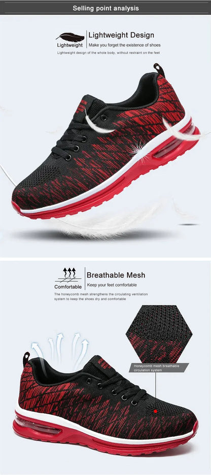 Pantofi de alergare pentru bărbați, la modă, respirabili, de exterior, pantofi sport, sneakers pentru femei, încălțăminte atletică confortabilă