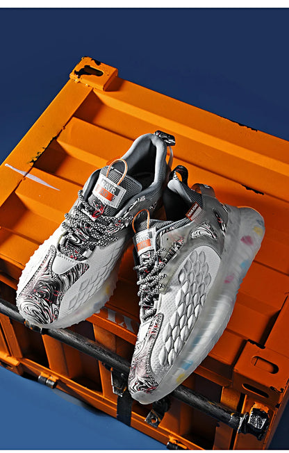 Shoes Men Sneakers Male Casual Men's Shoes Tennis Luxury Shoes Trainer Race Breathable Shoes Fashion Loafers Running Shoes for Men